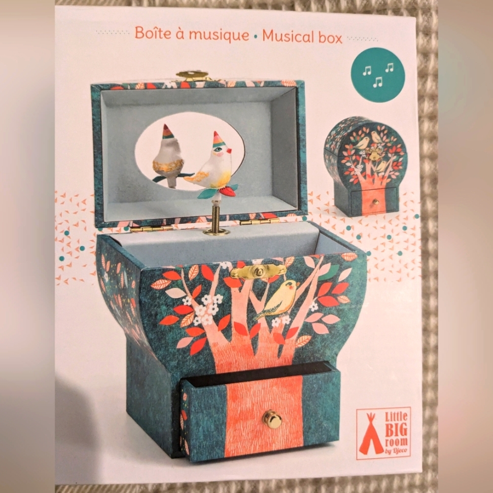 Djeco musical jewelry box new
